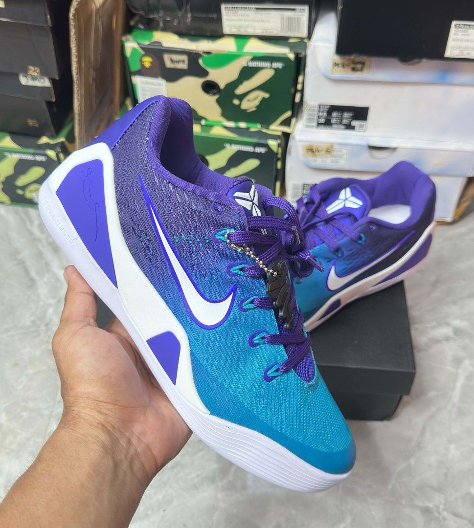 KB 9 Basketball Shoes (Category: Sneakers) located in Iloilo. Submitted by jaypeevilla (Listing ID 1469809484, Image 2). Description: TOP GRADE QUALITY 📌 𝐃𝐄𝐓𝐀𝐈𝐋𝐒: • ON HAND: Iloilo Supplier • PRE-ORDER to avoid cancellations • Down payment required to secure your pair • ETA: 1-2 DAY/S • For rush arrival, within the day (8PM-9PM) 🚚 𝐃𝐄𝐋𝐈𝐕𝐄𝐑𝐘: Pick-up | Meet-up | Via Rider (+df) | Via J&T/Flash Express (+sf) 💸𝐌𝐎𝐃𝐄 𝐎𝐅 𝐏𝐀𝐘𝐌