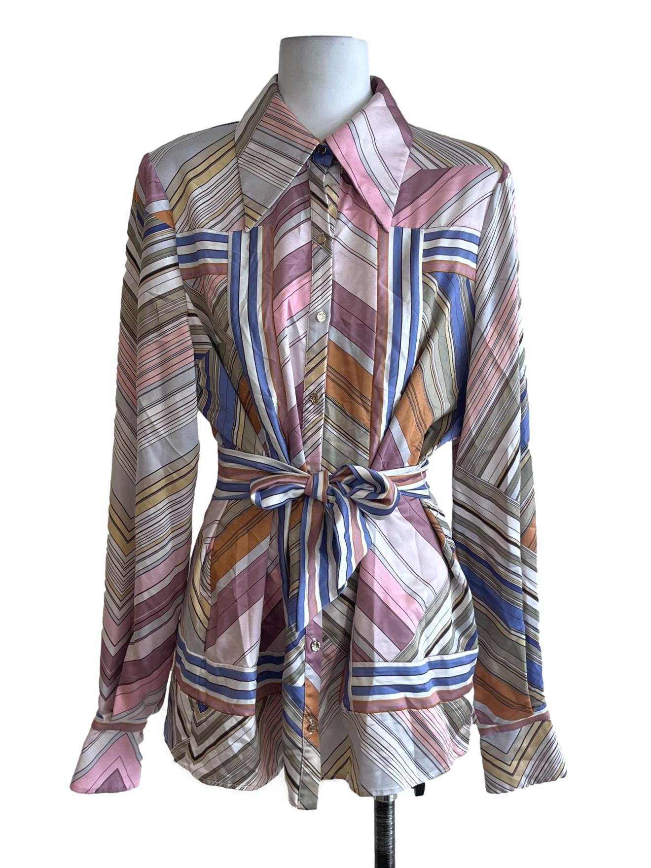 Keepsake Blush Pink Abstract Button-Down Blouse #crssale, Women's ...