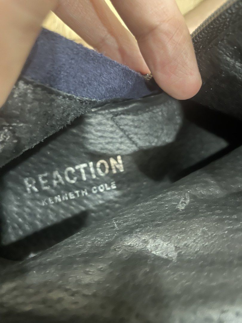 KENNETH COLE REACTION DARK BLUE SUEDE BOOTS (Category: Dress Shoes) located in Manila. Submitted by bedlambuzz (Listing ID 1469773297, Image 2). Description: WYSIWYG NO BOX USED AS PERSONAL PAIRS NO FURTHER PICS AVAILABLE.