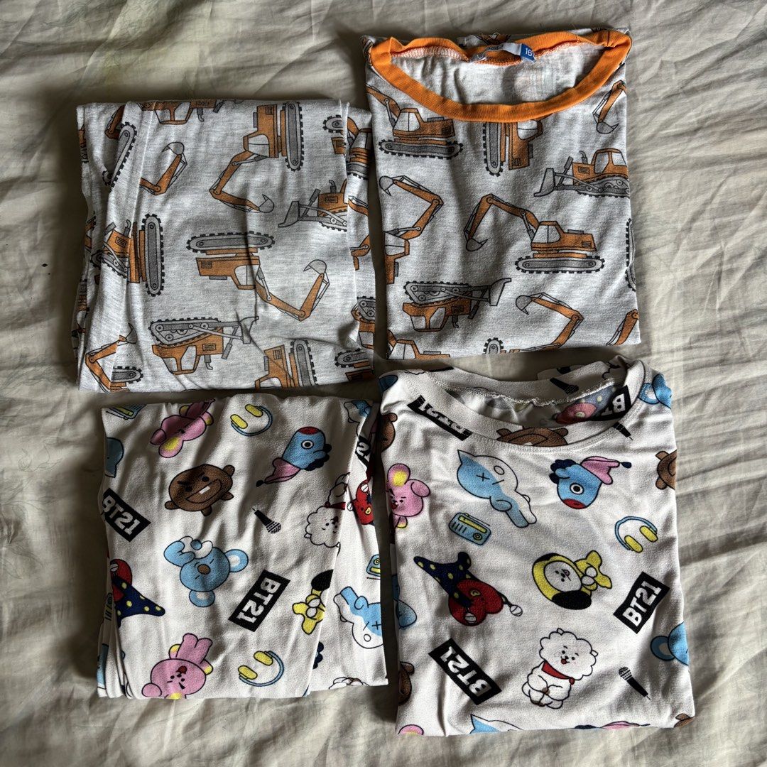 Kids Teens Sleepwear Pajama Bundle Set (Category: Babies & Kids Fashion) located in Binan City. Submitted by mypreloved_haul (Listing ID 1469767320, Image 1). Description: fits 12-16 years old! last price posted!.