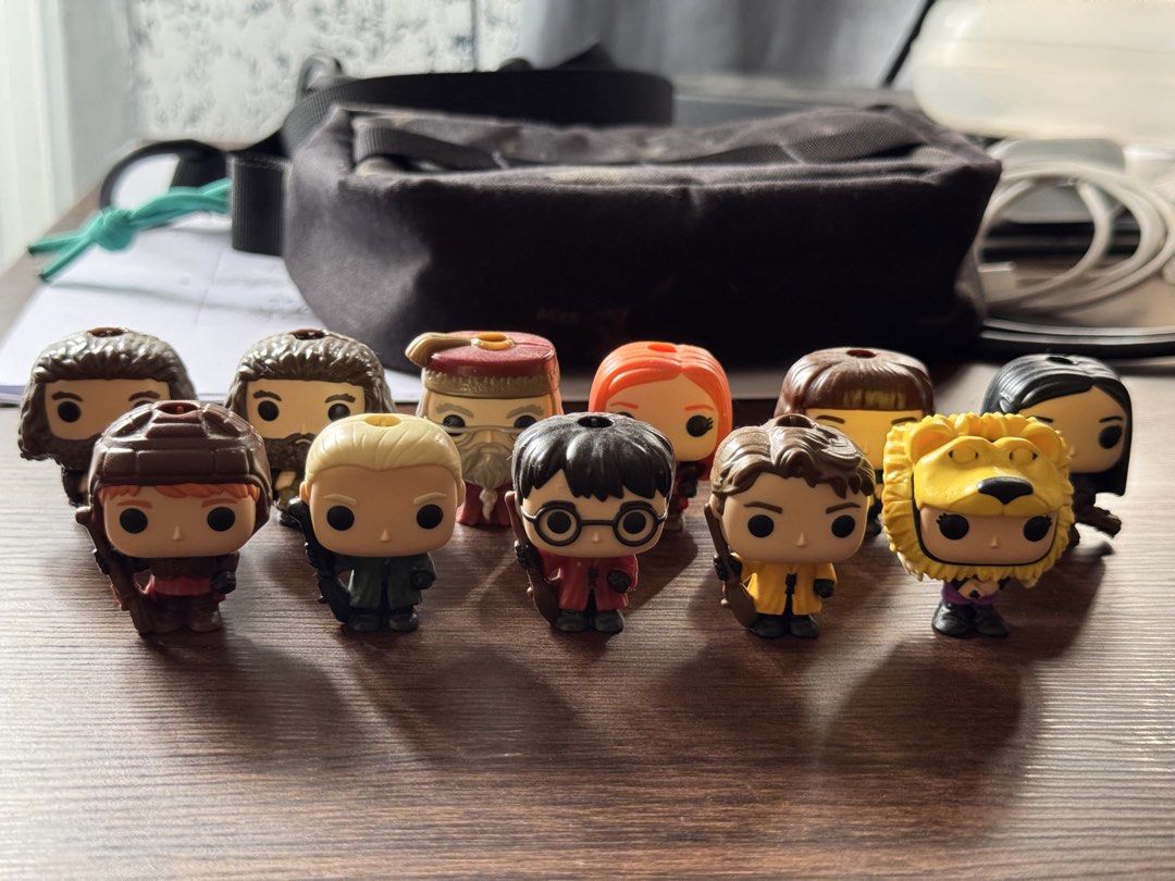 Kinder Joy Harry Potter Quidditch Funko Pop (Category: Character Goods) located in Marilao. Submitted by carlokilla (Listing ID 1469824734, Image 2). Description: Authentic Kinder Joy Harry Potter Quidditch Funko Pop. Take all fixed 1k. Plus sf. Bulacan Area..