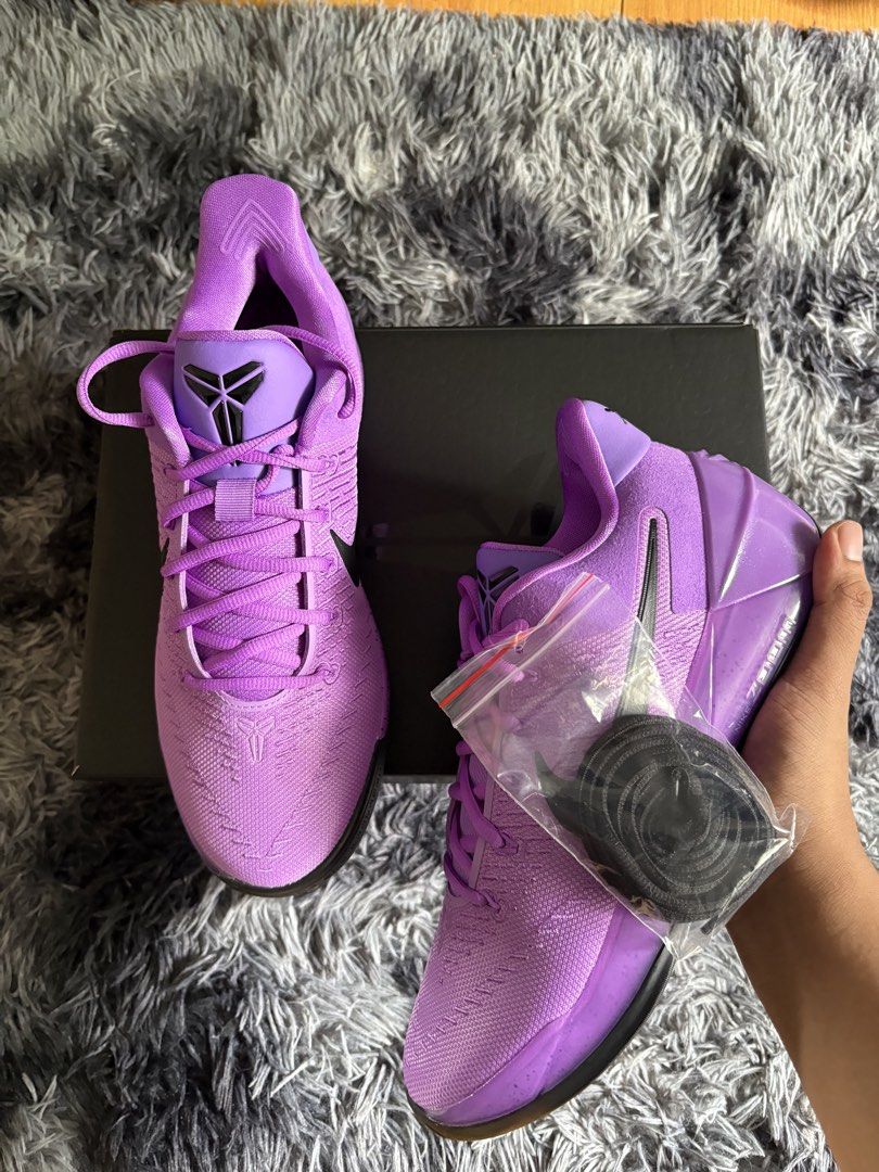 Kobe AD “Purple Stardust” (Category: Sneakers) located in Quezon City. Submitted by kirkmiguelreyes (Listing ID 1469773163, Image 2). Description: BNEW size 9 Complete - with box, extra lace and receipt still nego! 🫱🏻‍🫲🏼.