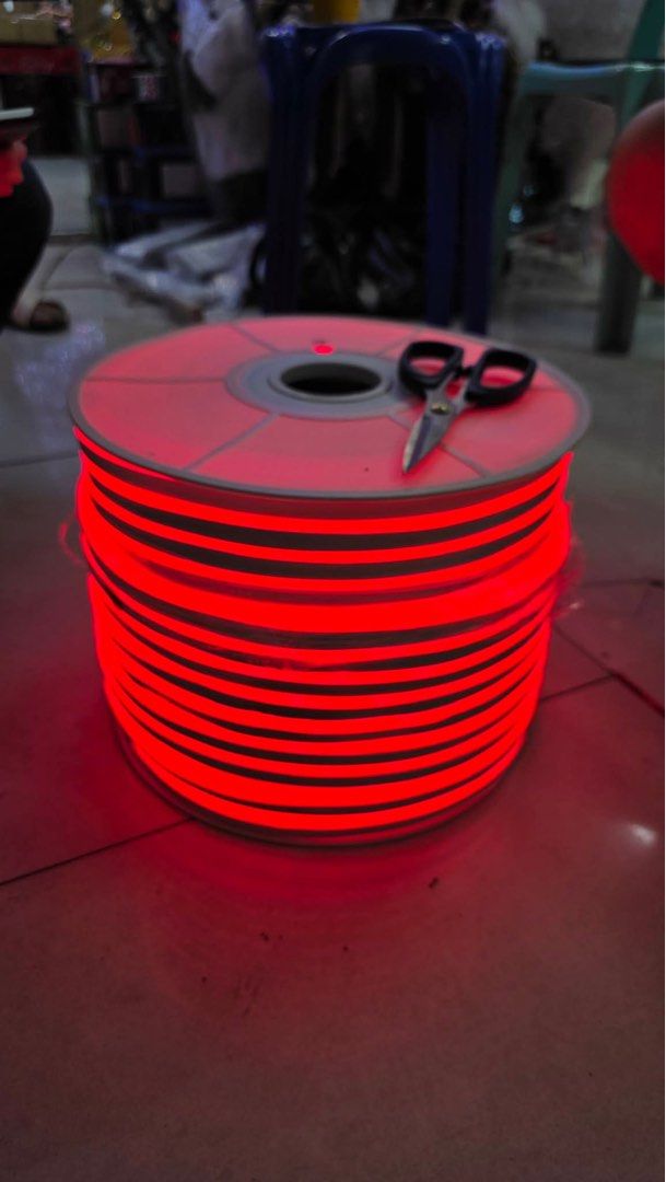 K-One LED Strip Light Spool Multiple Colors (Category: Lighting) located in Manila. Submitted by jamesgani08 (Listing ID 1469867257, Image 3). Description: - Brand: K-One LED neon light - Conveniently wound on a plastic spool with plug-in power cord included - Colors available: Green, White, Red, Orange, blue, pink , and Warm White - Flexible tubing design allows for easy shaping and installation - Perfect for both indoor and outdoor setups - Sta