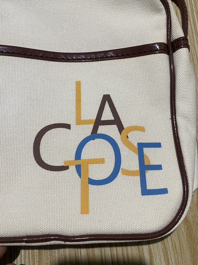LACOSTE " VINTAGE " HERITAGE (Category: Luxury Bags & Wallets) located in Andop. Submitted by maikeygong (Listing ID 1469900610, Image 2). Description: GOOD TO EXCELLENT CONDITION HAVE A MINIMAL FLAW SEE LAST PIC NOT NOTICEABLE COMPLETE TAGS.