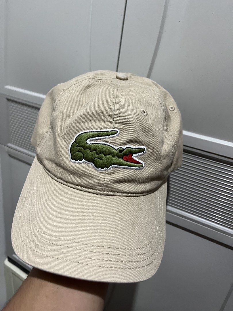 Lacoste big logo cap (Category: Caps & Hats) located in M'Lang. Submitted by thriftholic25 (Listing ID 1469922896, Image 1). Description: Excellent condition as new condi.