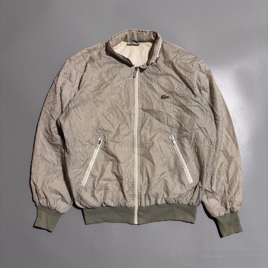 Lacoste Harrington Jacket (Category: Coats, Jackets and Outerwear) located in Bacolod City. Submitted by Hanap_ukay (Listing ID 1469890751, Image 1). Description: Lacoste Harrington Jacket Size: Large Packable Hood Excellent 1,800.