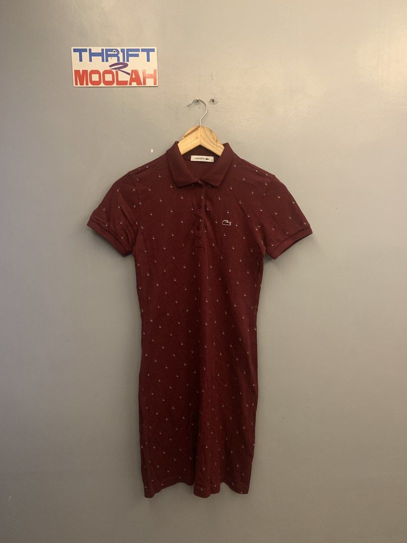 LACOSTE POLO DRESSES ( AUTHENTIC (Category: Dresses) located in Cavite. Submitted by thrift2moolah (Listing ID 1469804286, Image 1). Description: LACOSTE POLO DRESSES ( AUTHENTIC ) Size 36 on tag 17-18/35 Good as new 9.5/10 Color rate 850 plus sf only.