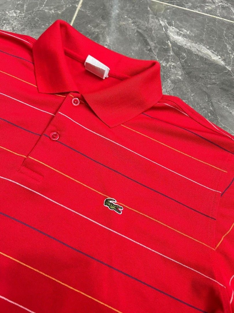 LACOSTE STRIPE POLO SHIRT (Category: Formal Shirts) located in Cabagan. Submitted by kiane10 (Listing ID 1469858570, Image 2). Description: .