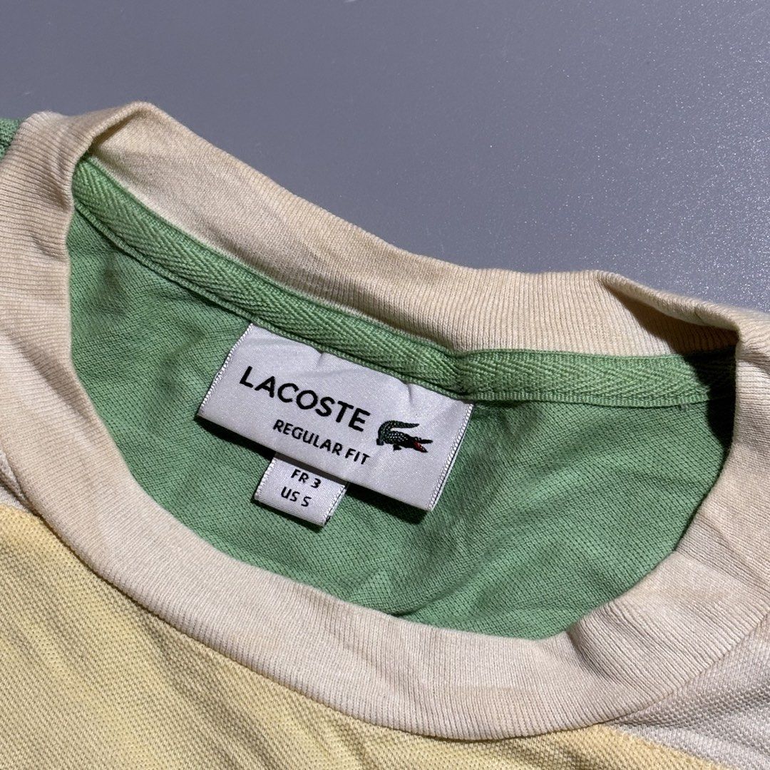 Lacoste Tshirt (Category: Tshirts & Polo Shirts ) located in Bacolod City. Submitted by Hanap_ukay (Listing ID 1469891811, Image 3). Description: Lacoste Tshirt Size: Small 18.5/26 Excellent 1,200.