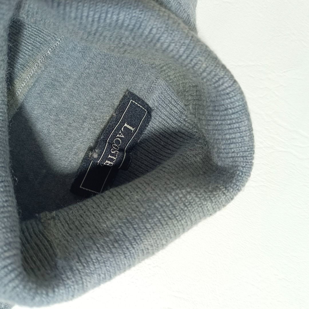 Lacoste Turtle Neck🐊 (Category: Coats, Jackets and Outerwear) located in Baguio. Submitted by freshmarket_2600 (Listing ID 1469884669, Image 3). Description: Brand: Lacoste turtle neck sweater Tags: Complete Size: Xs-S womens Dimension: L20W16 Condition: Excellent Color rate: 10/10 Color: Gray Issue/s: None.