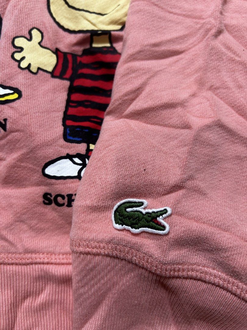 Lacoste x Peanuts (Category: Activewear) located in Aurora. Submitted by snoworiontwinkle_08 (Listing ID 1469859835, Image 2). Description: Maganda No issue Like new Dm me M to L.
