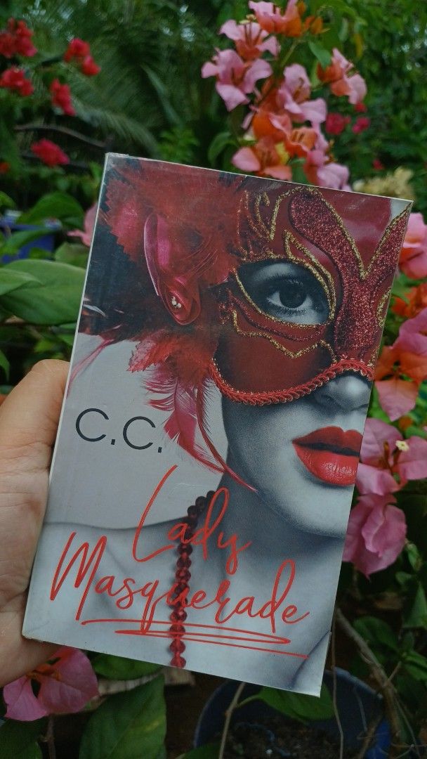 Lady Masquerade by C.C. Precious Pages Novel (Category: Storybooks) located in Manila. Submitted by freeforest.58121f (Listing ID 1469809504, Image 1). Description: - Title: Lady Masquerade - Author: C.C. - Publisher: Precious Pages (Bare Imprint) - Language: Tagalog-English (Taglish) - Genre: Romance Fiction / Mature Themes (Rated 18) - Synopsis: Follows Aidan Navarro and a mysterious masked woman from a masquerade ball - Format: Standard Paperb