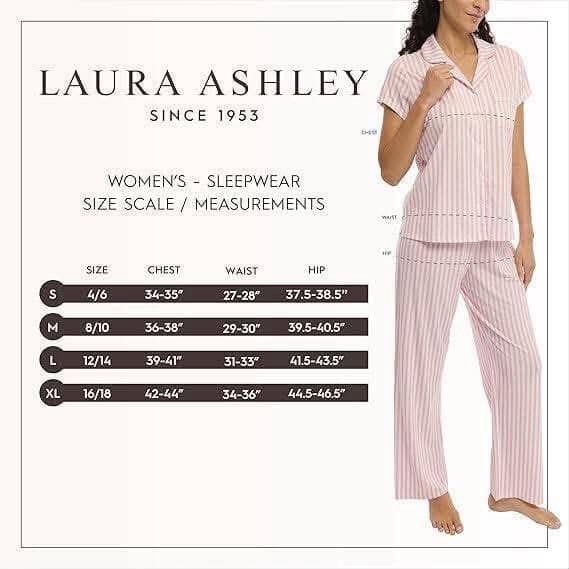 Laura Ashley Soft White Pajama Set (Category: Undergarments & Loungewear) located in Bulacan. Submitted by dawnyaaaah (Listing ID 1469834664, Image 2). Description: 1 XL 4 Large 1 Medium.