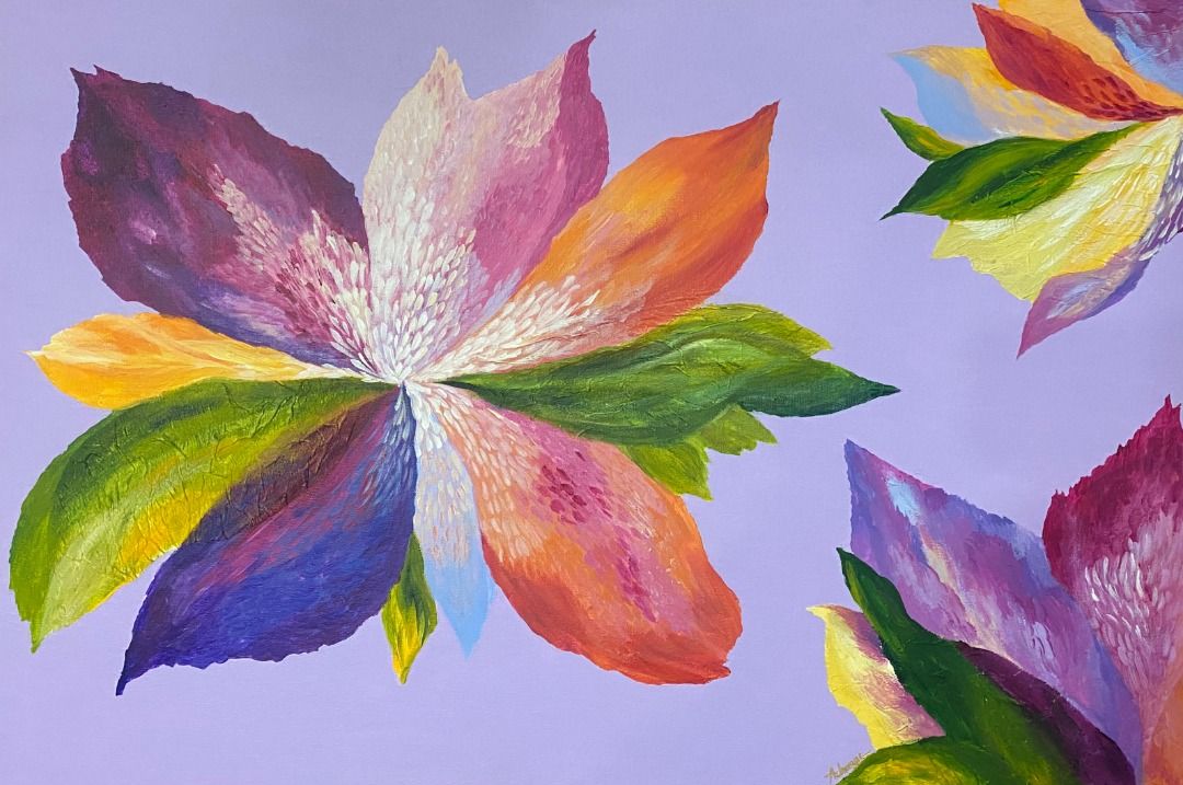 Lavender Dreams - Aileen Yu (Category: Art & Prints) located in Taguig. Submitted by drybrushgallery (Listing ID 1469773440, Image 1). Description: Lavender Dreams Aileen Yu, 2026 Mixed Media Artwork Dimension: 24" x 36" with Certificate of Authenticity PM FOR INQUIRY 0917 565 2917 .