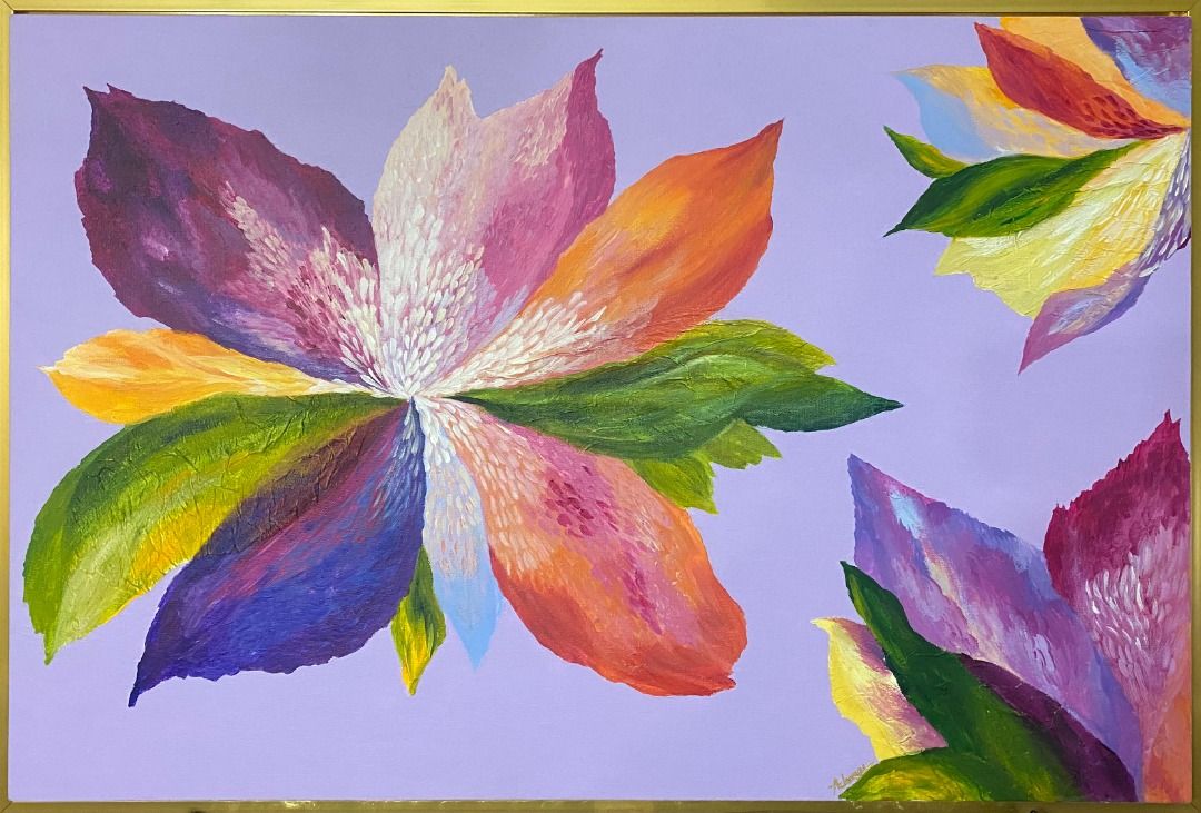 Lavender Dreams - Aileen Yu (Category: Art & Prints) located in Taguig. Submitted by drybrushgallery (Listing ID 1469773440, Image 2). Description: Lavender Dreams Aileen Yu, 2026 Mixed Media Artwork Dimension: 24" x 36" with Certificate of Authenticity PM FOR INQUIRY 0917 565 2917 .