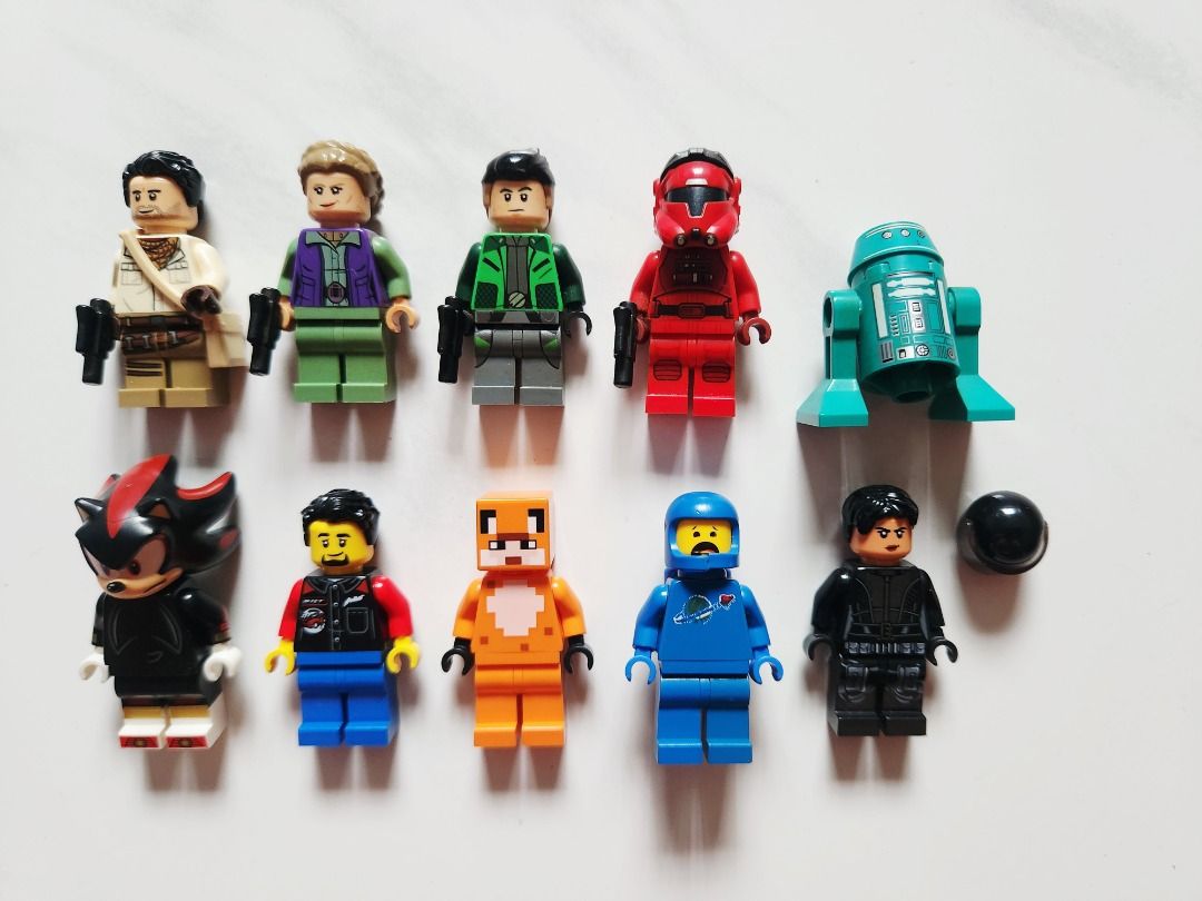 Lego Star Wars Poe Dameron , Princess Leia , Kaz Xiono , Major Vonreg ...
