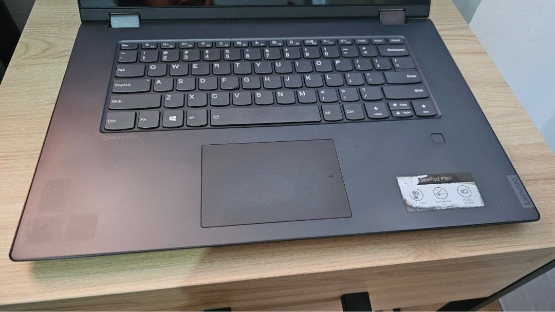 Lenovo IdeaPad Flex 15 Convertible Touchscreen Laptop (Category: Laptops & Notebooks) located in Quezon City. Submitted by ayarick11 (Listing ID 1469769897, Image 2). Description: Lenovo IdeaPad FLEX 15IML (15.6” Touchscreen 2-in-1) Core i7 | 2 Chargers Price: ₱14,500 Description: Selling my Lenovo IdeaPad FLEX 15IML 2-in-1 Laptop (Model 81XH). Functions as both a standard laptop and a tablet with its 360-degree convertible hinge and full HD touc