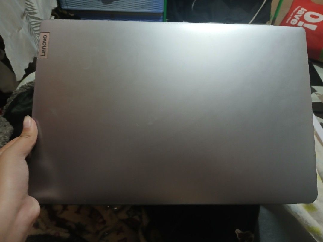 Lenovo IdeaPad Laptop Intel Core i3 (Category: Laptops & Notebooks) located in Manila. Submitted by istoberi (Listing ID 1469802508, Image 3). Description: - Color: Sleek Grey with a clean silver exterior and Lenovo logo badge - Processor: Intel Core i3 - Keyboard: Full-size with a dedicated numeric keypad - Trackpad: Compact trackpad positioned on the right side of the palm rest - OS: Windows with custom wallpaper - Best for: Everyday typing, we