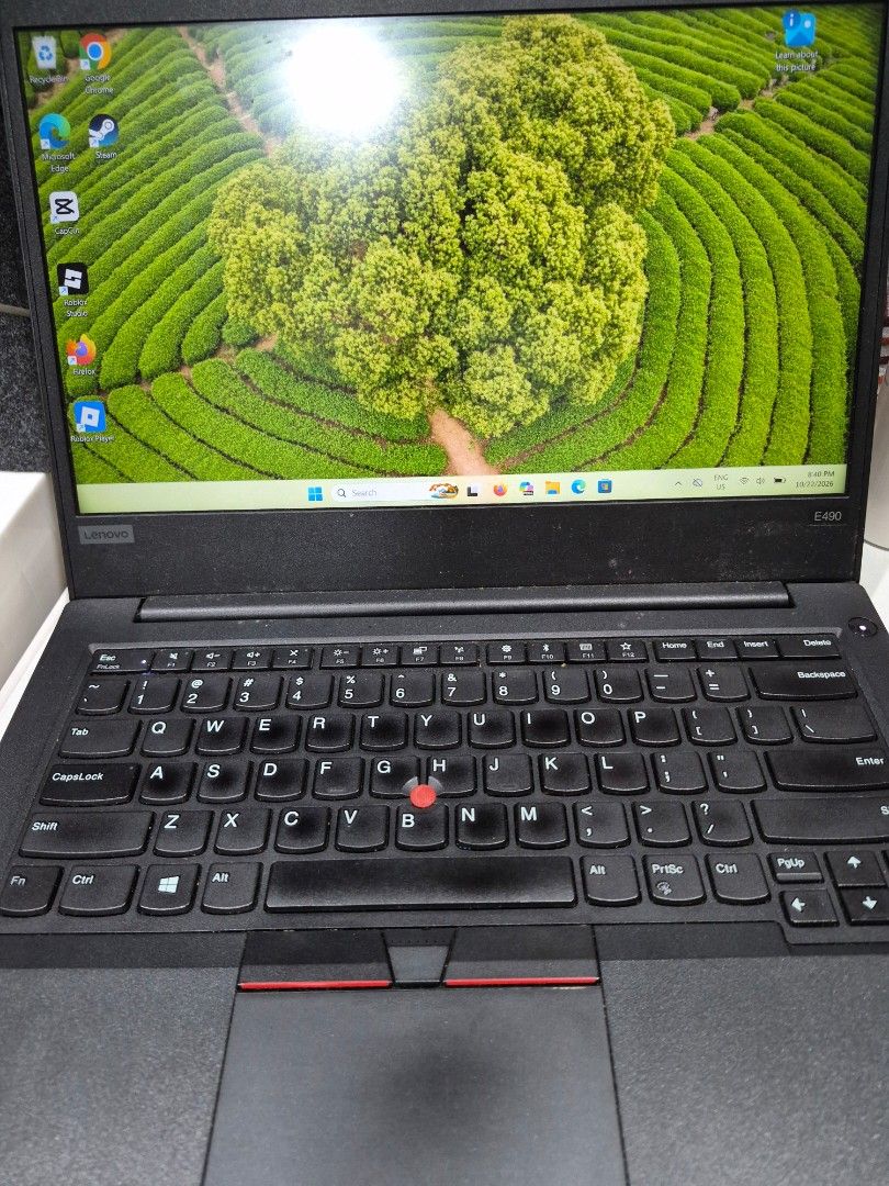 Lenovo ThinkPad E490 i7-8565U (Category: Laptops & Notebooks) located in Quezon City. Submitted by stu12300 (Listing ID 1469795995, Image 1). Description: w charger included history of repair (cmos battery replacement) 2 hr battery life negotiablw.