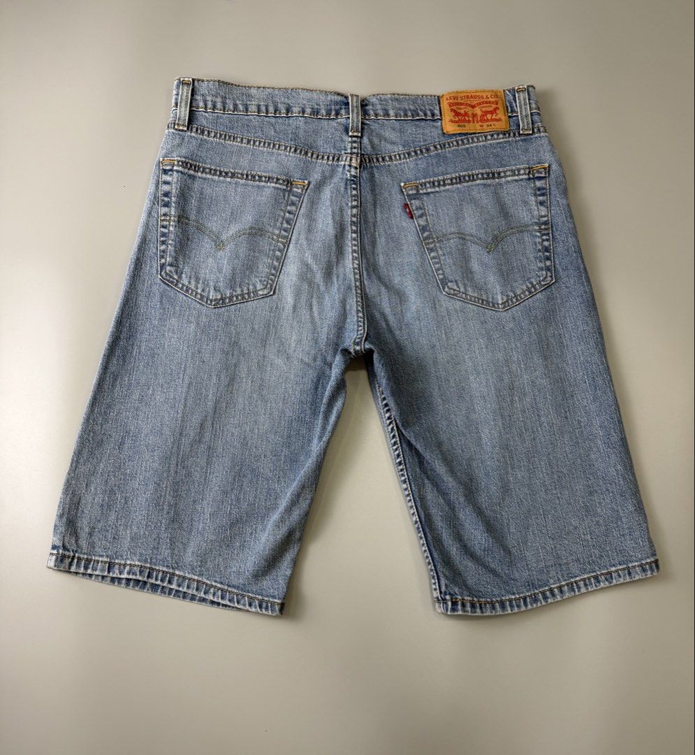 Levi's 405 Denim Shorts Size W 34 (Category: Shorts) located in Marikina City. Submitted by grindmanila (Listing ID 1469914219, Image 1). Description: LARGE FITS✅ SIZE 34 ON TAG DIMENSION: 34 - 36 W / 23 L.
