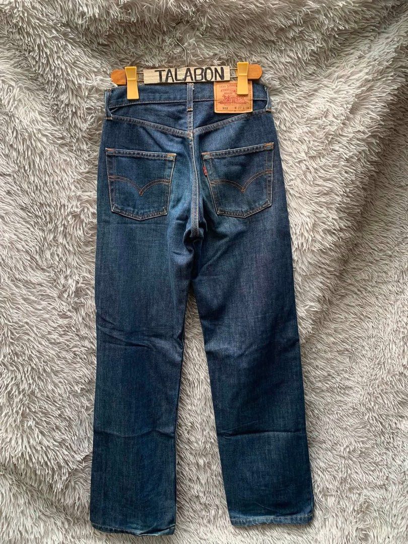Levis 512 (Category: Jeans) located in Bacolod City. Submitted by ocean_us (Listing ID 1469765850, Image 1). Description: Item: Levis 512 ___________________________ Made in Philippines Details: ▪️Size - W27 x L34 ▪️Dimes - 27 x 41 ▪️Hem - 8 ▪️Straight Fit ▪️Sign of Usage Pm, Thanks ✅We ship Nationwide via Jnt Express ✅We do video call for assurance 📍Bacolod City Negros Occidental.