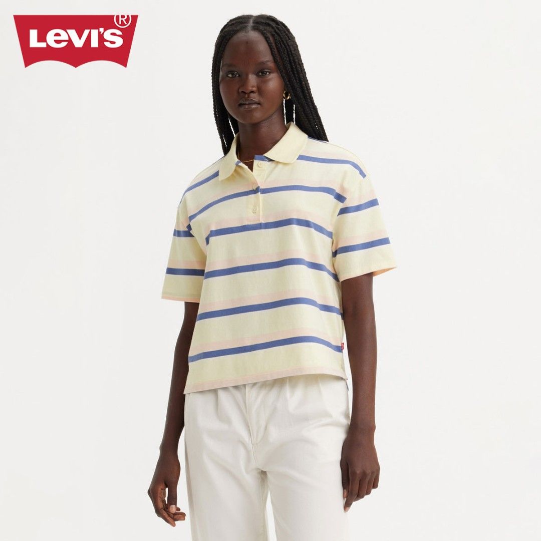 Levis polo shirt (Category: Shirts) located in San Juan City. Submitted by ja62493 (Listing ID 1469759644, Image 2). Description: ‼️NEVER USED‼️ Levis Polo shirt XS on tag rfs: decluttering.