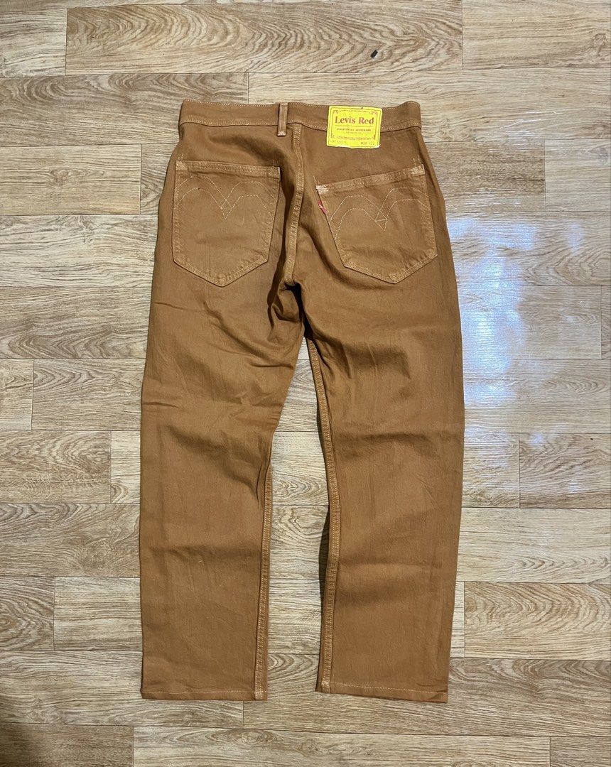 Levi's Red Positively Superior 505 / Baker Utility Pants (Category: Jeans) located in Zamboanga. Submitted by alterramz08 (Listing ID 1469930428, Image 2). Description: Levi’s Red Positively Superior 505 / Baker Utility Pants Size 28-30 Length 36 Thigh 11 leg opening 7.5 Altered length Price : 1,000 Pesos !!.