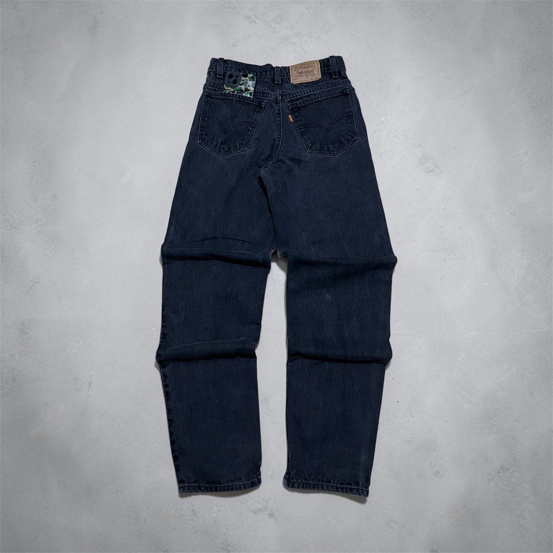 Levi’s strauss Jeans orange tab ✨ (Category: Jeans) located in San Jose. Submitted by thriftfindsarchive (Listing ID 1469913351, Image 1). Description: Men’s & women’s -W’ 26 -L’ 39 -T’ 11 -H’7 -Issue: cut tags -as new condition -hard denim - fave ✨.