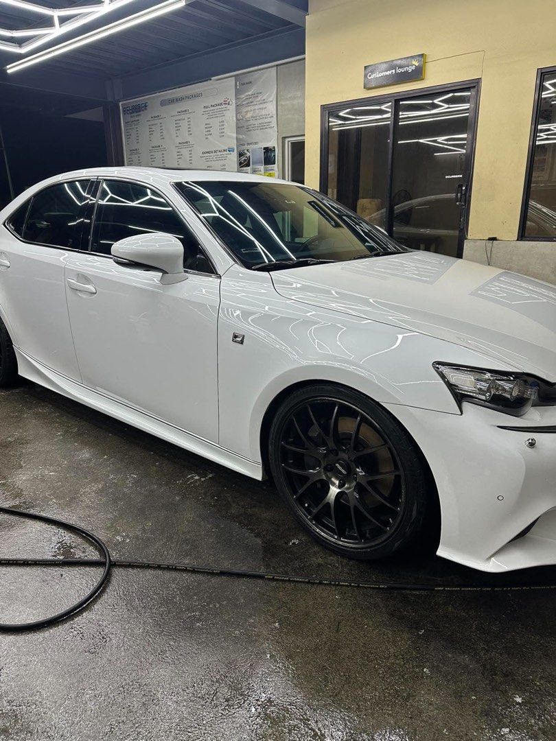 Lexus IS350 F Sport Auto (Category: Used Cars) located in Manila. Submitted by frank312 (Listing ID 1469805357, Image 3). Description: DETAILS • 3.5L V6 | 306 hp • 47,000 km only • Fresh interior and exterior • Fully loaded • 8-speed automatic transmission UPGRADES • Original TOM’S body kit • 19-inch Japan-made VOLK RACING wheels • Coilover suspension • Premium German sound system 🔥 ASKING PRICE: ₱1,198,000 🔥 A rare, stylish, and performance-fo
