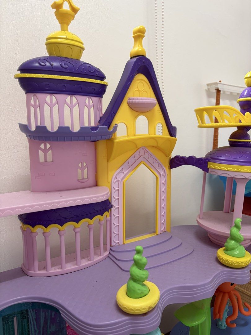 Little Pony Castle Toy Playset (Category: Kids Toys) located in Mandaluyong City. Submitted by stuffandshop2017 (Listing ID 1469789007, Image 2). Description: - Vibrant pink and purple multi-level castle playset - as is no inclusion - Designed with bright pastel colors - Great for imaginative and creative play - Condition: Excellent / Pre-loved (ready for a new home).