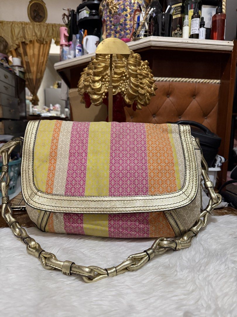 Loewe multicolor Anagram (Category: Luxury Bags & Wallets) located in Calamba. Submitted by angelspetdogs (Listing ID 1469820808, Image 1). Description: Preloved loewe magaan gamitin maid in Spain with code minimal sign of used kc preloved but in good condition .
