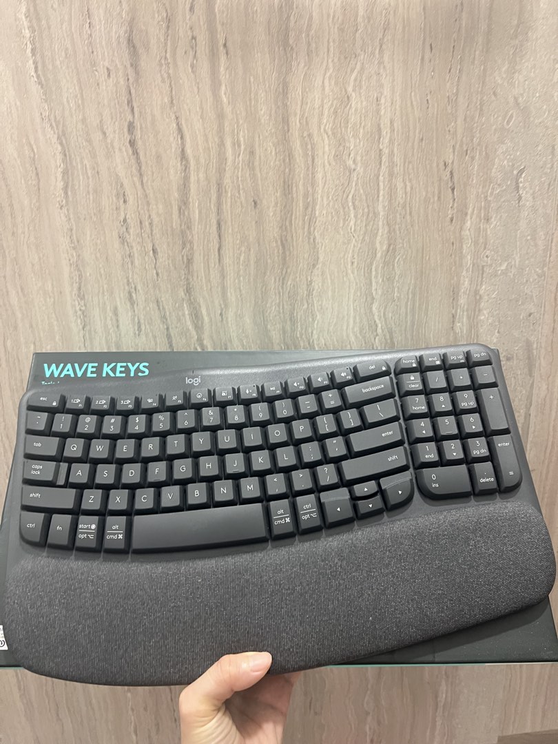 Logitech WaveKeys, Computers & Tech, Parts & Accessories, Computer ...