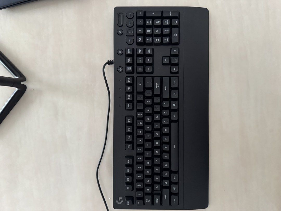 Logitech Wired Keyboard Black, Computers & Tech, Parts & Accessories ...