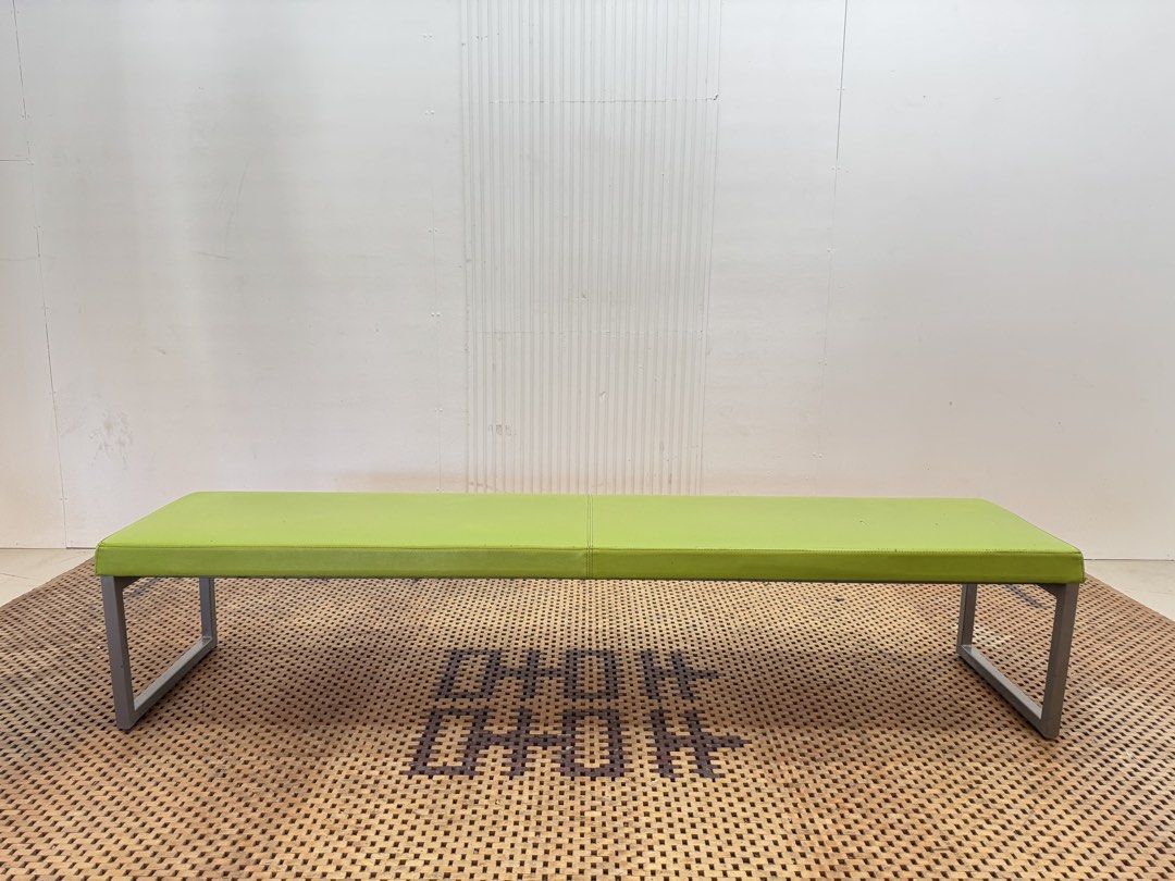 Long bench (Category: Chairs) located in Quezon City. Submitted by matetdevis13 (Listing ID 1469867276, Image 1). Description: Steel Frame Long Bench Seat Price: 5,500 L71 x W16 x H15 In good condition Code JMD15-M160.