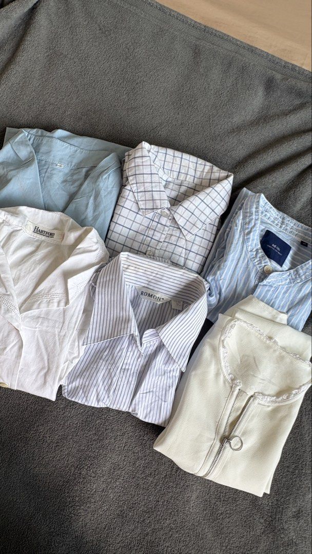 Long Sleeves Tops ALL FOR 500 (Category: Longsleeves) located in Makati City. Submitted by celinemystuff (Listing ID 1469796131, Image 1). Description: Decluttering these tops - Sizes ranges from Small- Medium - With minimal stain Location: Makati City/ Quezon City JNT EXPRESS Mop: Gcash/ Maya/ Maribank/ Gotyme.