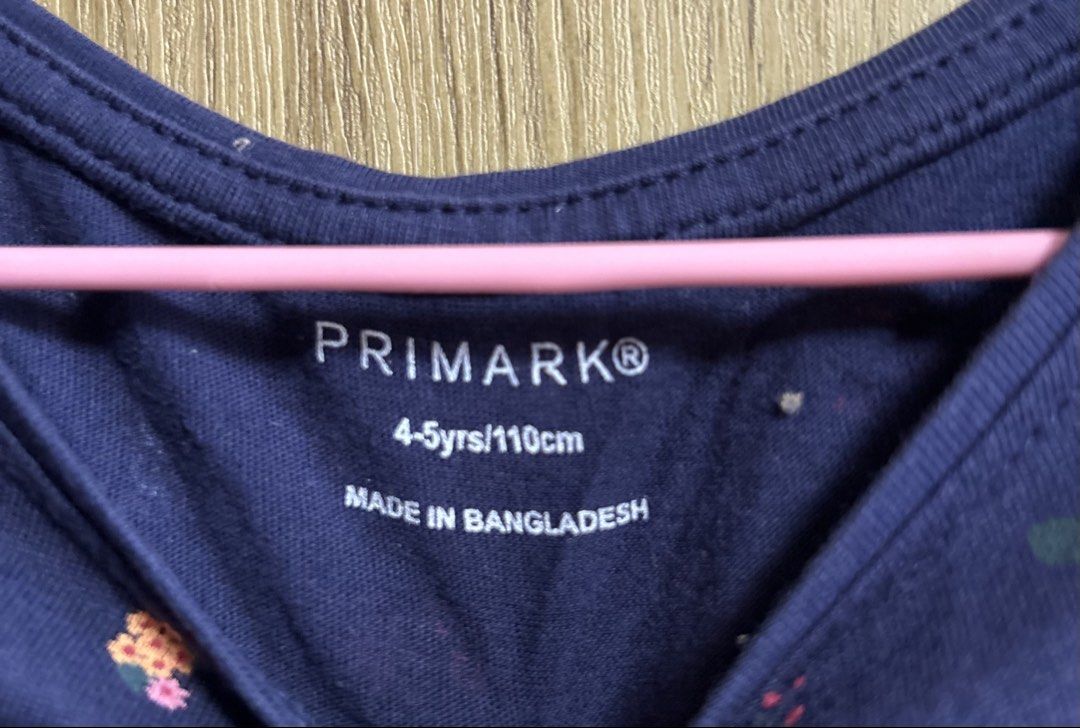 Primark Longsleeve top (4-5y/o) (Category: Babies & Kids Fashion) located in Caloocan City. Submitted by thetidytreadph (Listing ID 1469806329, Image 2). Description: No issues Used once during trip to Baguio.