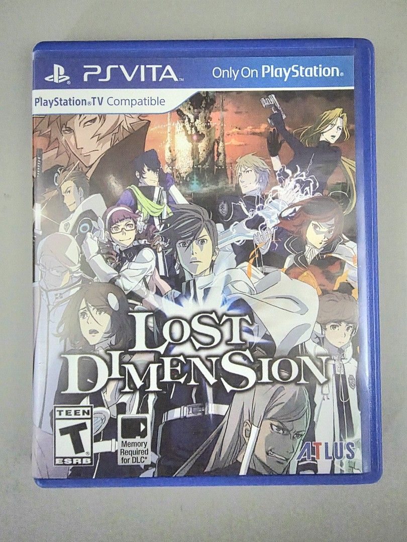 Lost Dimension for PS Vita Game (Category: PlayStation) located in Mandaluyong City. Submitted by chan.ningtatum (Listing ID 1469867619, Image 1). Description: For Sale! - Game: Lost Dimension - Platform: PlayStation Vita - Publisher: Atlus - ESRB Rating: Teen - Condition: Cartridge works great, case shows normal shelf wear - Genre: Tactical RPG with a unique traitor-hunting mechanic Checkouts via Shope e and Laz ada Available Shipping: Lalamove,