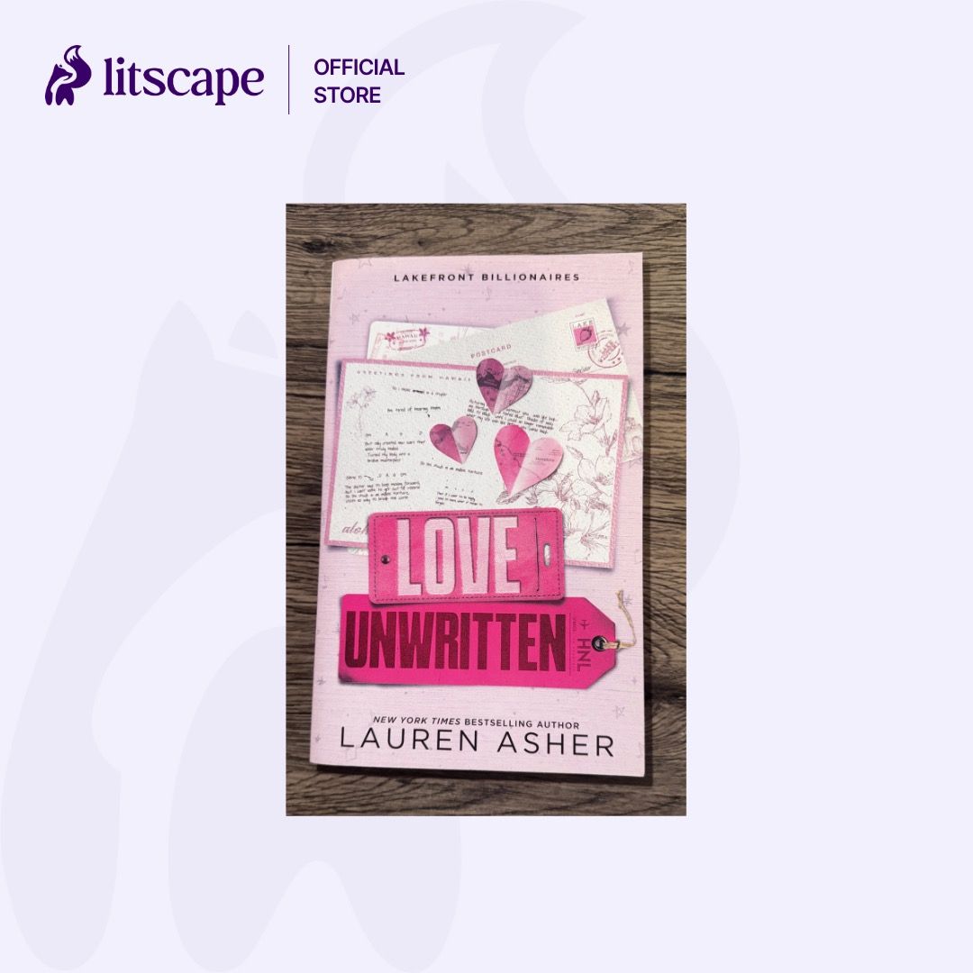 Love Unwritten by Lauren Asher (Category: Storybooks) located in Pasay City. Submitted by litscapeofficial (Listing ID 1469844164, Image 1). Description: Before Ordering: Please read the description, edition details, and condition notes before purchasing. Feel free to message us for additional photos or inquiries. 💜 Thank you for shopping at LitScape! Title: Love Unwritten Author: Lauren Asher Series: Lakefront Billionaires #2 Genre: Contemporar