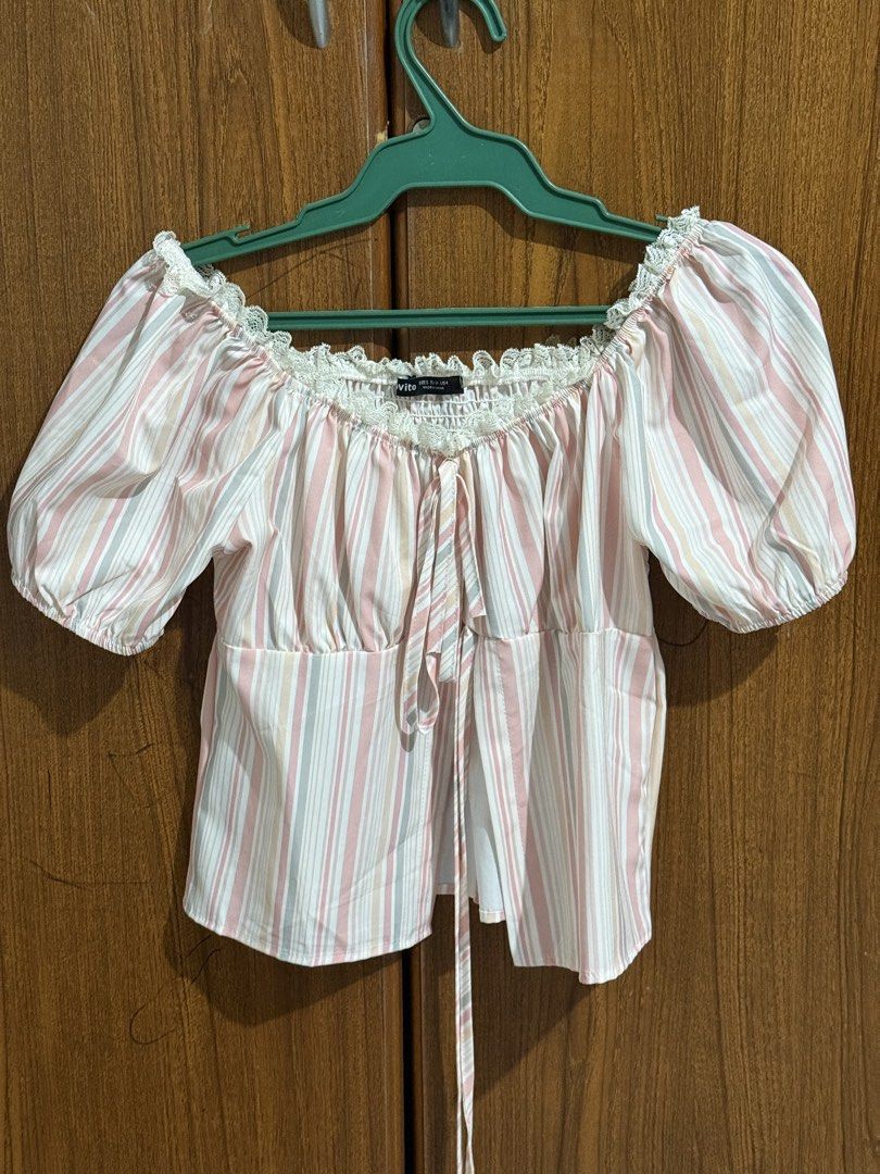 Lovito pink top (Category: Blouses) located in Adams. Submitted by adrchive (Listing ID 1469887000, Image 1). Description: - worn once.