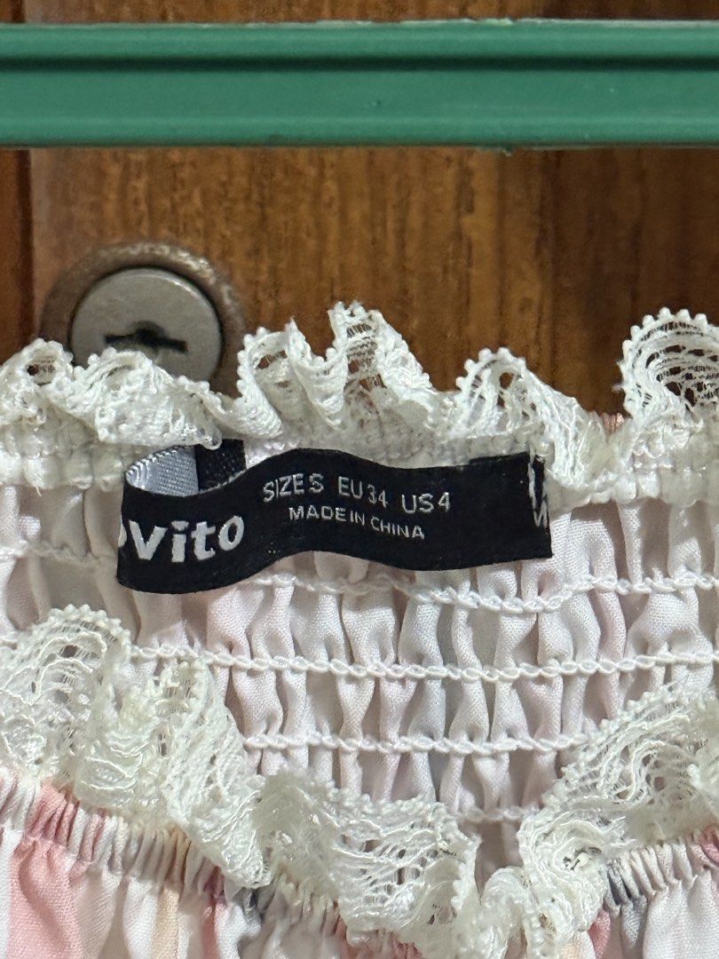 Lovito pink top (Category: Blouses) located in Adams. Submitted by adrchive (Listing ID 1469887000, Image 2). Description: - worn once.