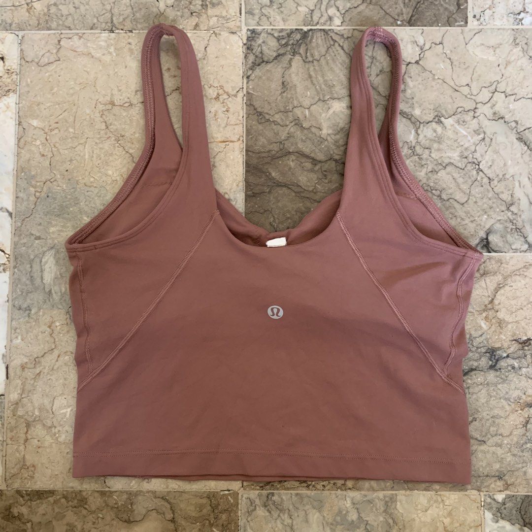 Lululemon Align tank (Category: Activewear) located in Tarlac. Submitted by closetcleanupsale.ph (Listing ID 1469918927, Image 2). Description: size 6 • Small padded nulu Lp posted.