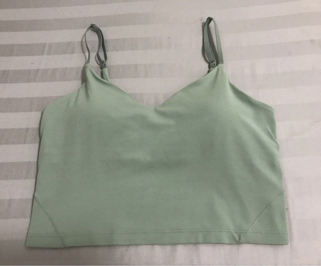 Lululemon Align Tank Top (Category: Activewear) located in Manila. Submitted by freshlemon58885 (Listing ID 1469789635, Image 1). Description: Square Tag 10 Padded No Issue Exellent Condition Color May Vary Far Due to Lighting .