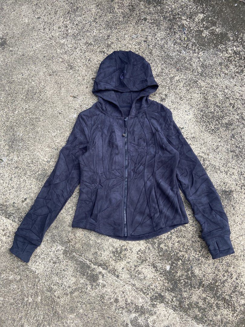 Lululemon full-zip hooded athletic jacket (Category: Coats, Jackets and Outerwear) located in Alcala. Submitted by abasolo_jv (Listing ID 1469761369, Image 1). Description: Good Condition no issues 10/10 Color Rate fresh from bale 17x26 dimes xs to small try to offer.