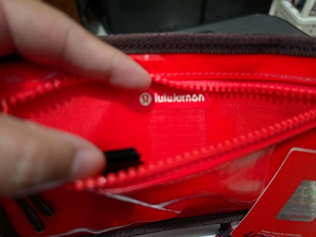 Lululemon Team Canada Olympic Collection Neck Pouch Red (Category: Belt bags, Clutches and Pouches) located in Calamba. Submitted by stuffsbysaz (Listing ID 1469914979, Image 3). Description: Level up your daily look or festival gear with this limited-edition Lululemon Olympic piece! Perfect for keeping your phone, cards, and keys secure and close at hand. 🏷️ Condition: Brand New with Tags (BNWT) 🎨 Color: Crimson / Cardinal Red with Black Accen