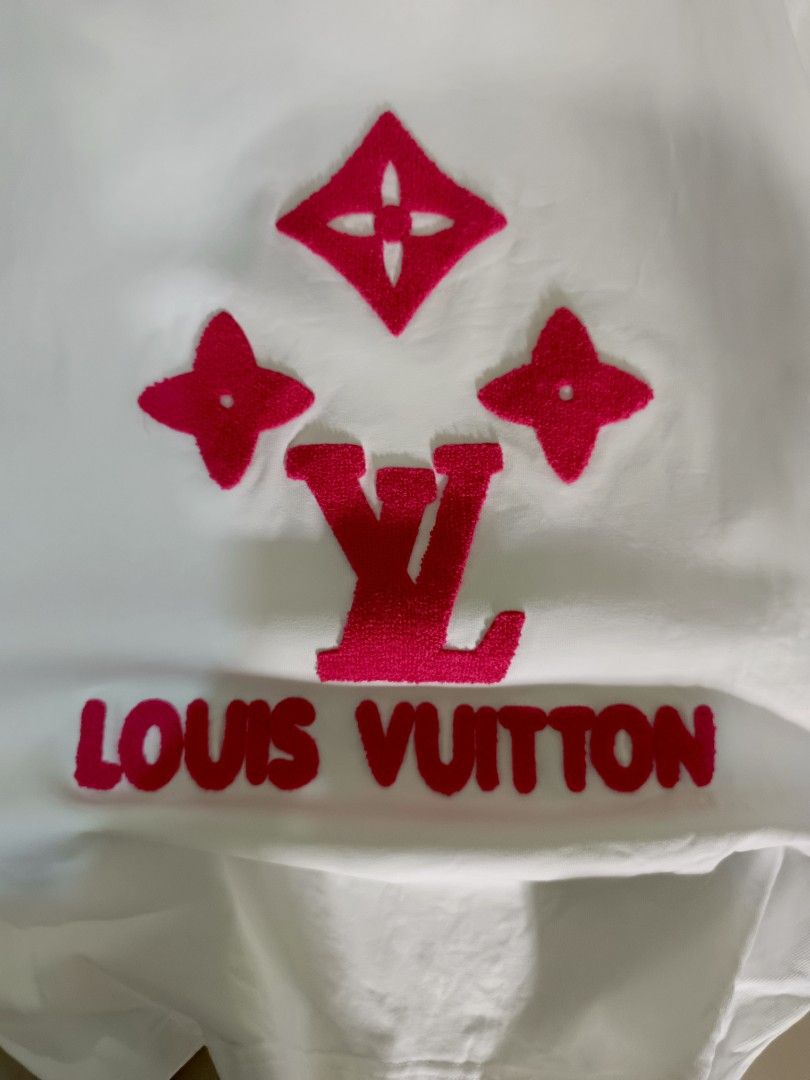 LV EMBROIDERY DESIGN (Category: Formal Shirts) located in Manila. Submitted by freedeer.dd6cce (Listing ID 1469841281, Image 2). Description: LV EMBROIDERY DESIGN EXCELLENT CONDITION GOOD CONDITION NEED WASH ON STAIN SLEEVE HEAVY CLOTH AS NEW SIZE 28x20 PHP 750.