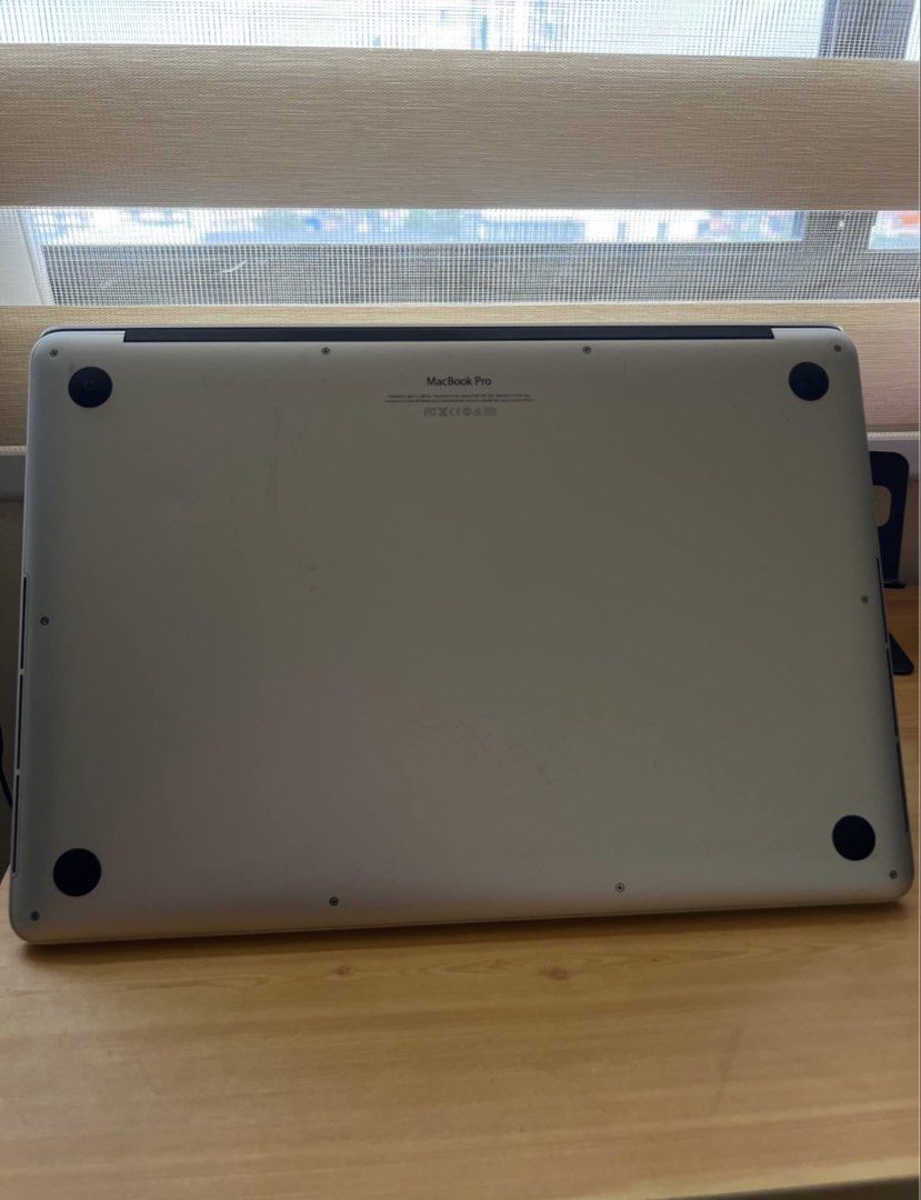 MacBook Pro Retina 15-inch Late 2013 (Category: Laptops & Notebooks) located in Caloocan City. Submitted by meee4c (Listing ID 1469830988, Image 3). Description: - Model: MacBook Pro Retina, 15-inch, Late 2013 - Processor: 2 GHz Quad-Core Intel Core i7 - Memory: 8 GB 1600 MHz DDR3 / 256gb SSD - Newly changed battery, can use upto 4-5hrs depending on usage. - Graphics: Intel Iris Pro 1536 MB - OS: newly upgraded to macOS Sonoma 14.8.9 - Condition: