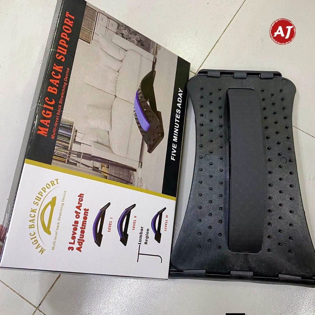 Magic back support stretcher (Category: Massage Devices) located in Manila. Submitted by yzcartph (Listing ID 1469856095, Image 1). Description: .