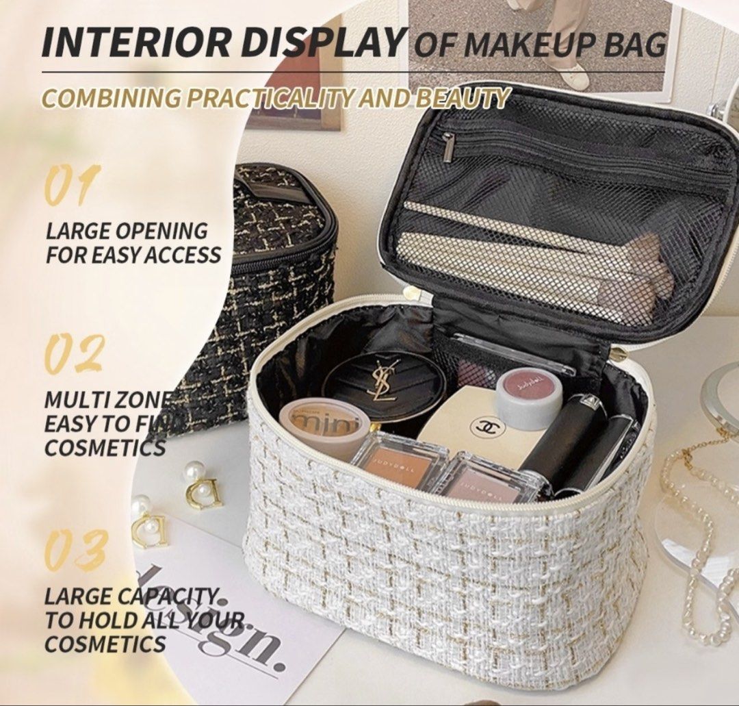 Makeup Bag (Category: Purses & Pouches) located in Castillejos. Submitted by syi_lah (Listing ID 1469763083, Image 1). Description: Free makeup pouch for anyone who purchases the cluster lash bundle or makeup bundle! 🤍.