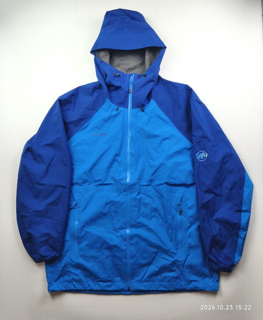 Mammut convey tour hard shell imperial - goretex jacket (Category: Coats, Jackets and Outerwear) located in Manila. Submitted by corner_finds (Listing ID 1469849627, Image 3). Description: size 2xl on tag pit to pit 26' length 32.5' minor flaw (pls see last photo) like new condition no flaws on tape can send more photos upon request 3499+sf dm.