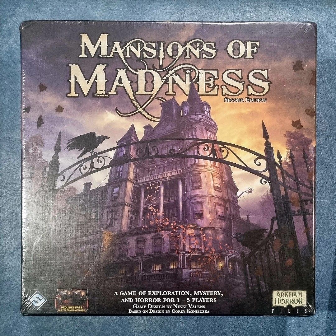Mansions of Madness Second Edition - Board Game (Category: Board Games & Puzzles) located in Quezon City. Submitted by bored.gamer (Listing ID 1469860755, Image 1). Description: 🕯️🔍 Uncover Dark Secrets. Face the Unknown. Survive the Madness! 👁️ Mansions of Madness: Second Edition – an immersive, app-driven cooperative horror board game set in the chilling world of H.P. Lovecraft. Step into the shoes of investigators exploring haunted mansions